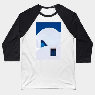 Different wavelengths - Santorini island Baseball T-Shirt